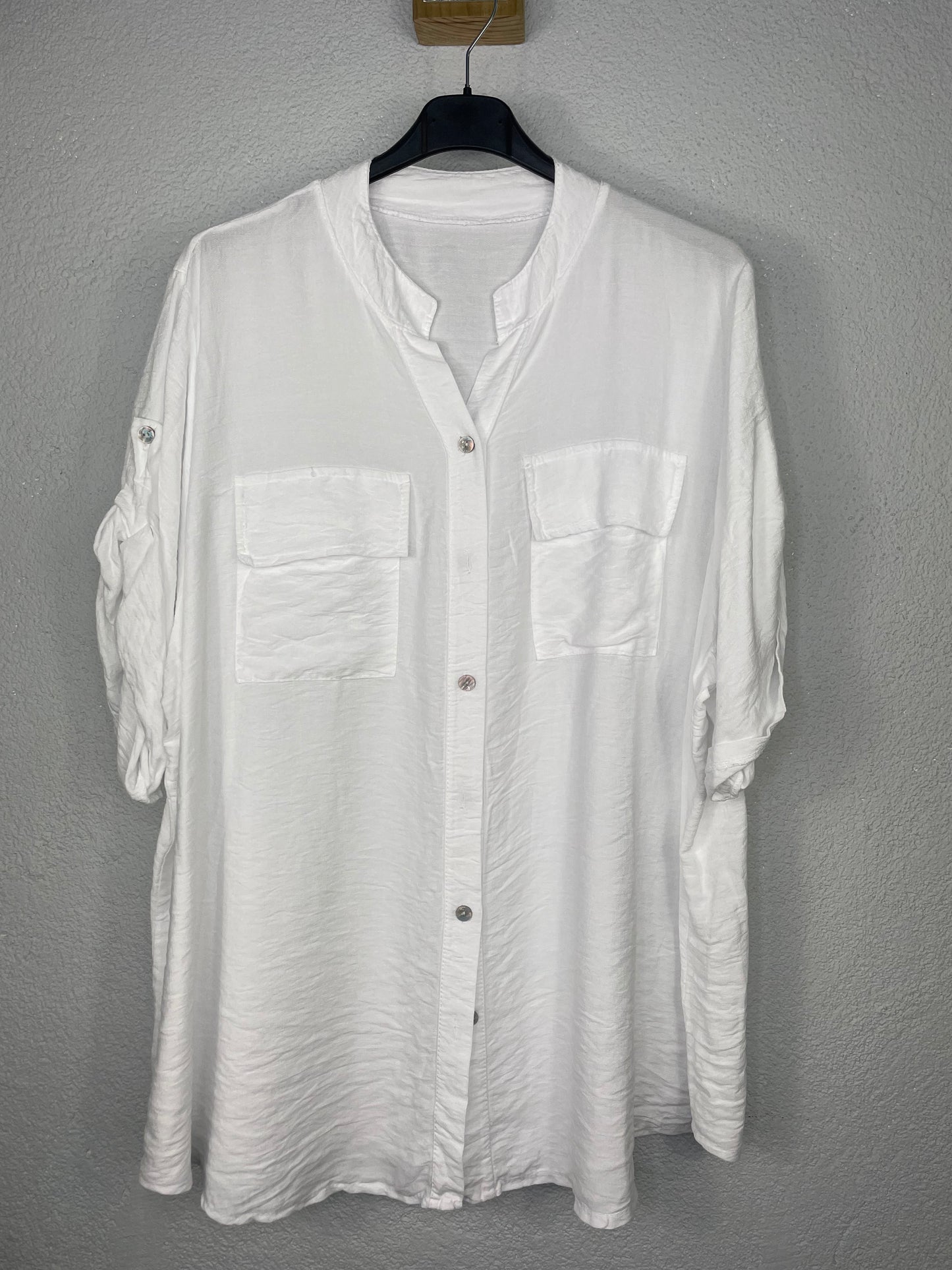 Camisa Colina Blanca  PLUS