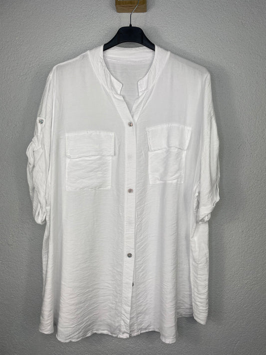 Camisa Colina Blanca  PLUS