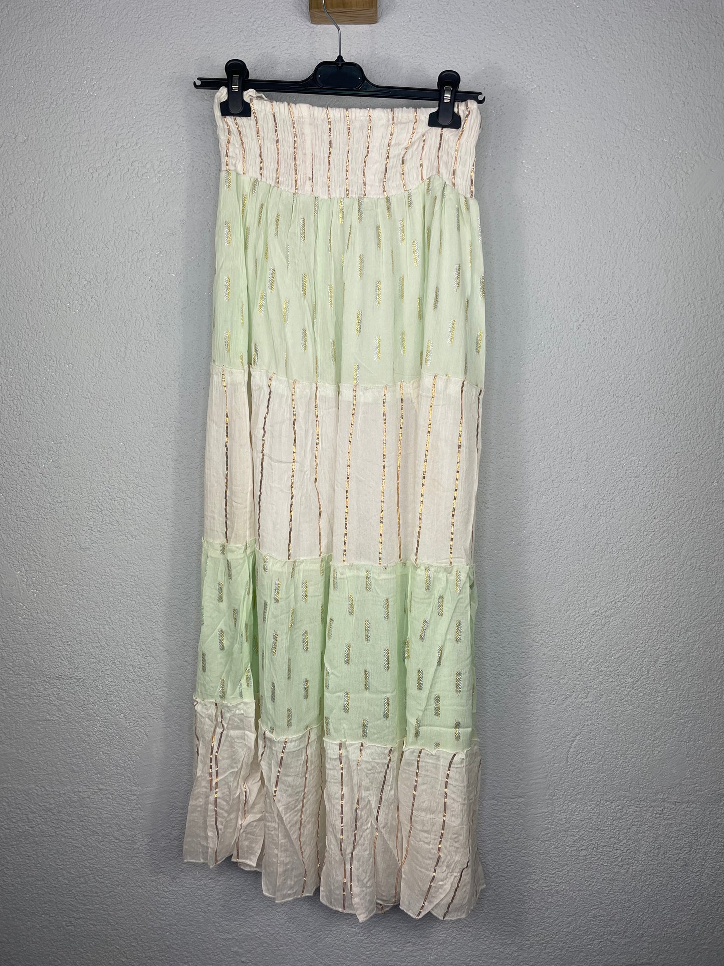 Falda/Vestido Teresa Verde agua