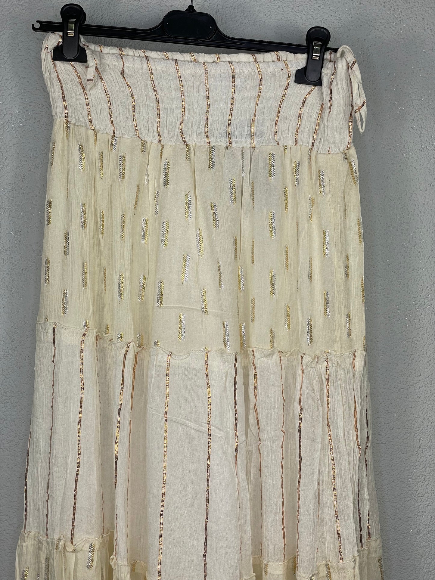 Falda/Vestido Teresa Dorada