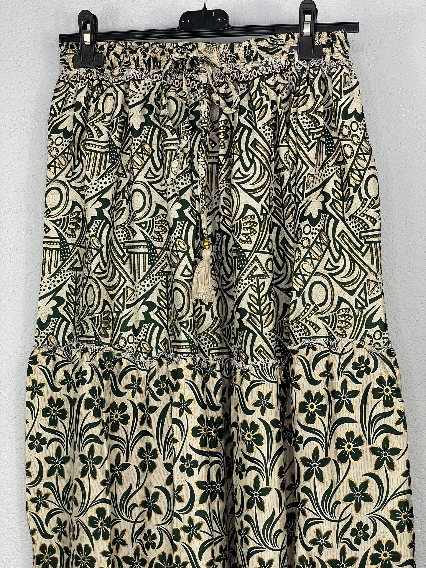 Falda Malvarrosa Verde