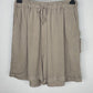 Pantalon corto Calma Taupe