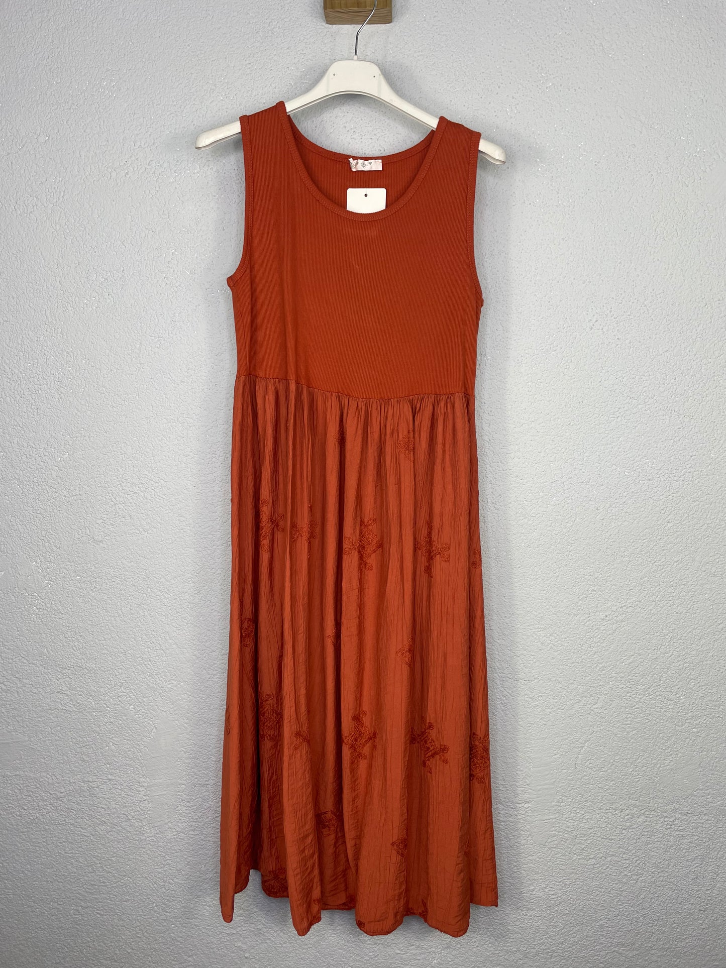 Vestido Cantera Teja