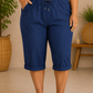 Pantalón corto Rioja Azul marino PLUS