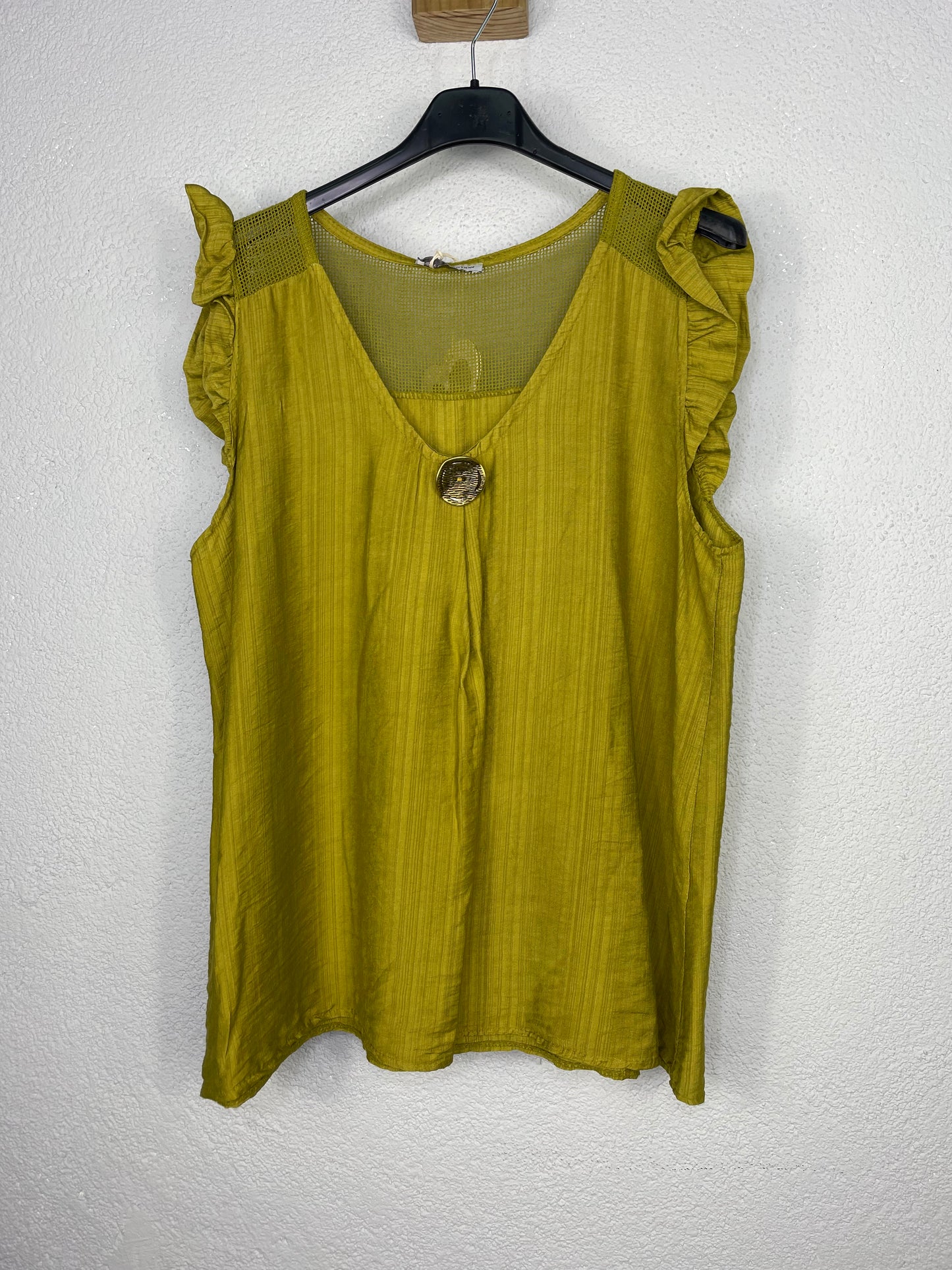 Blusa Paloma Mostazza