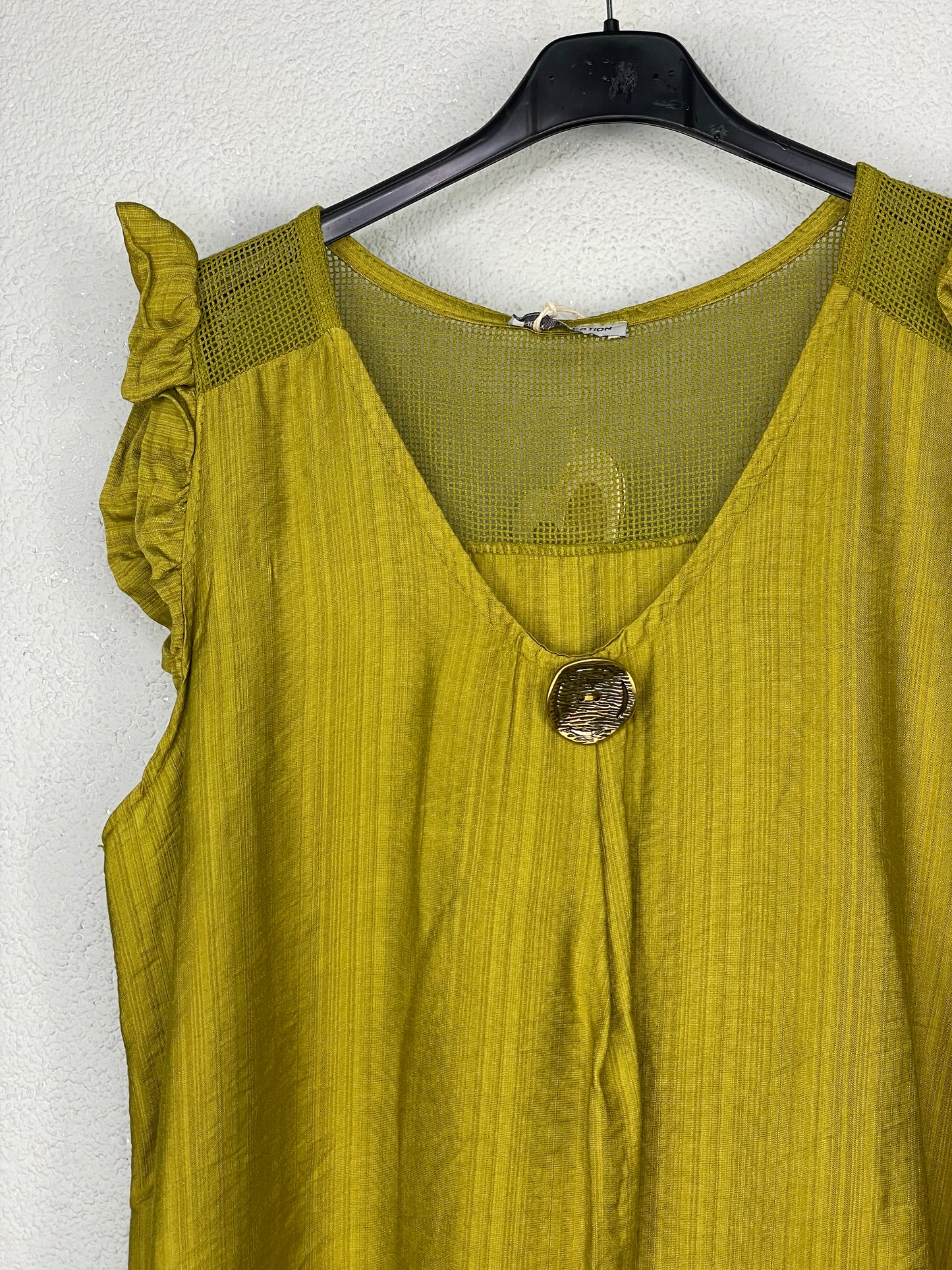 Blusa Paloma Mostazza