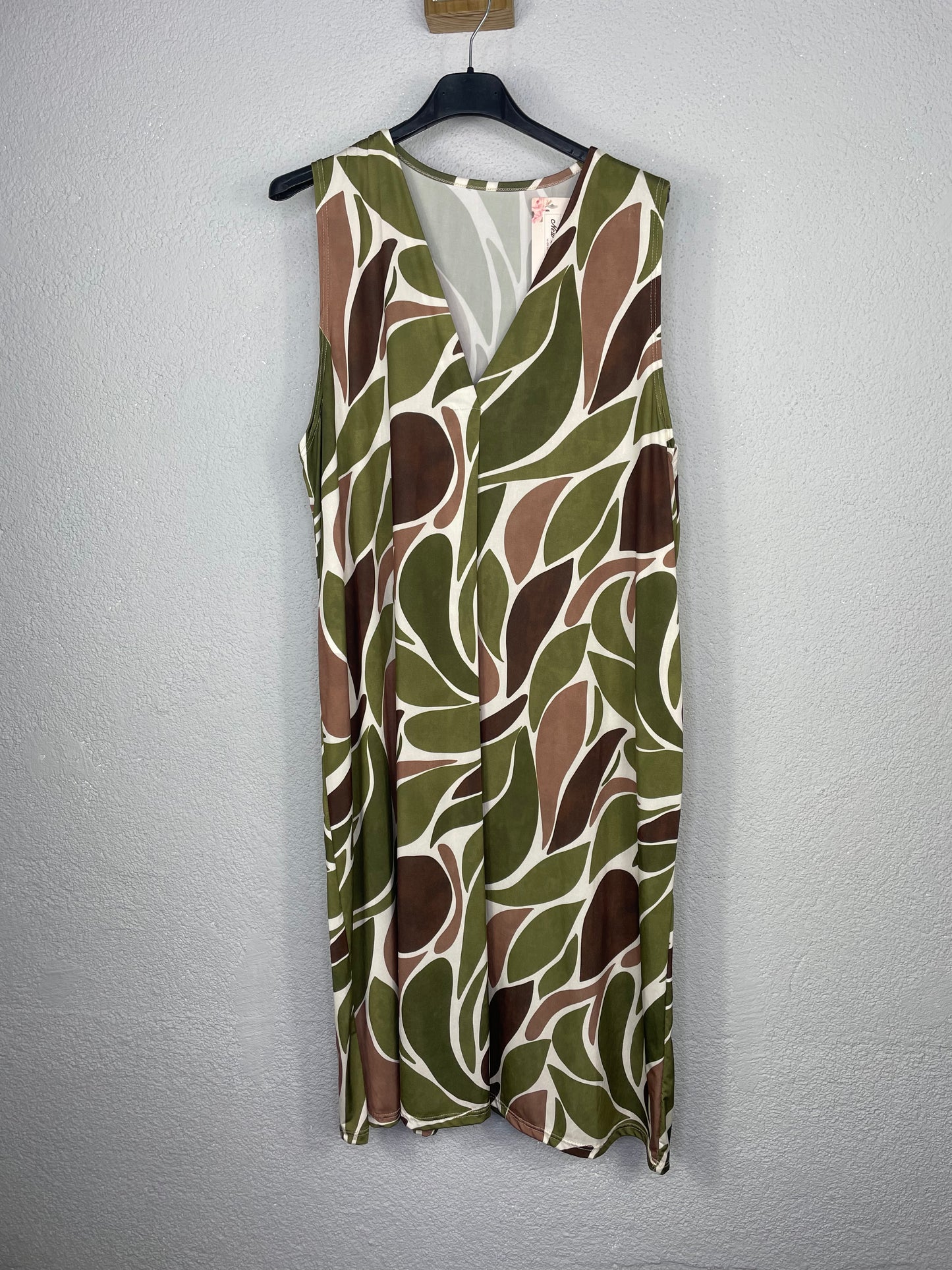 Vestido Segovia Verde Oliva