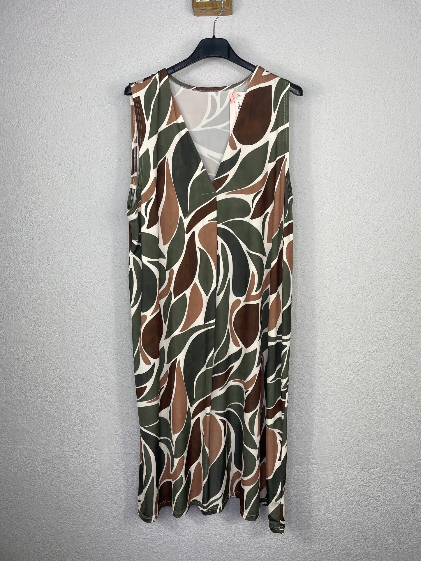 Vestido Segovia Verde Hoja