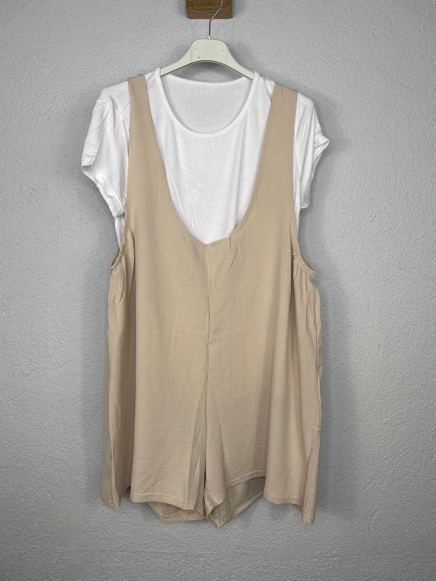 Mono corto  Albacete Beige (con camiseta)