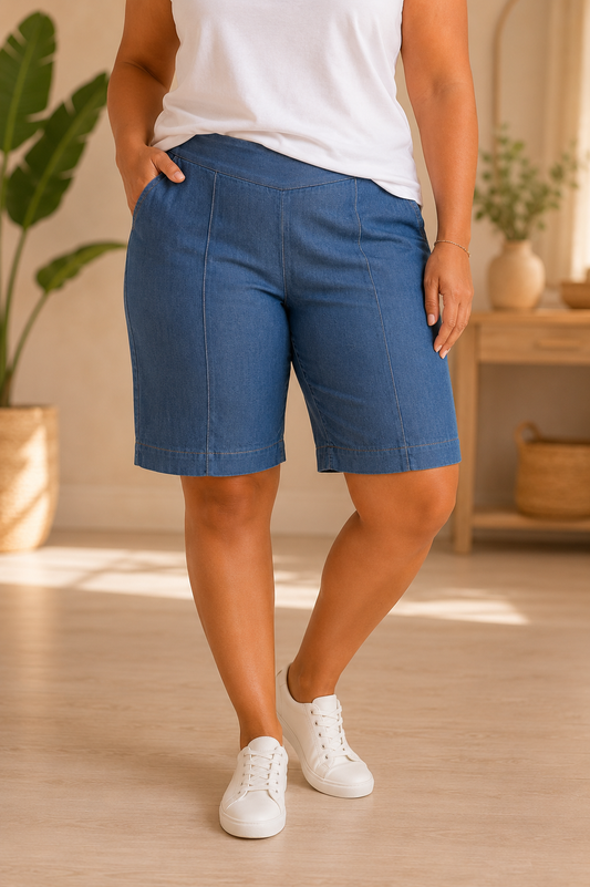 Pantalón Corto  Barcelona Azul Claro