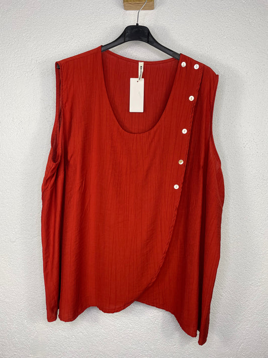 Blusa Génova Burdeos
