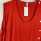Blusa Génova Burdeos