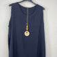 Blusa Aina Azul Marino (conjunto)