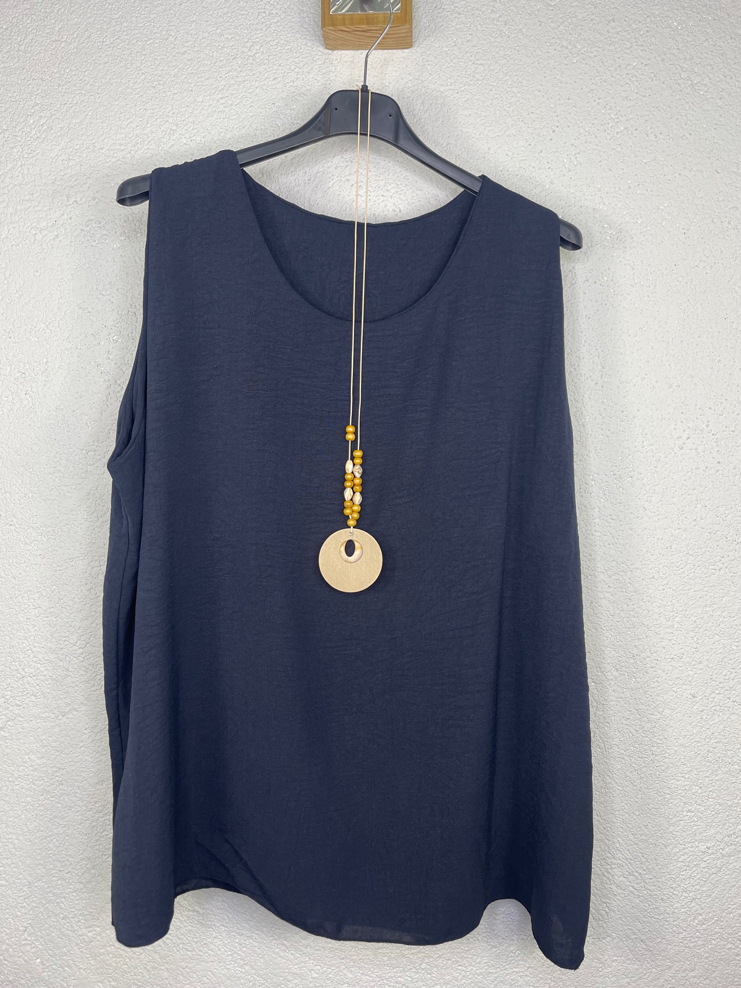 Blusa Aina Azul Marino (conjunto)