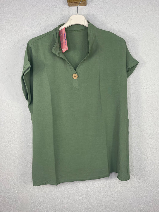 Blusa Julia Caqui