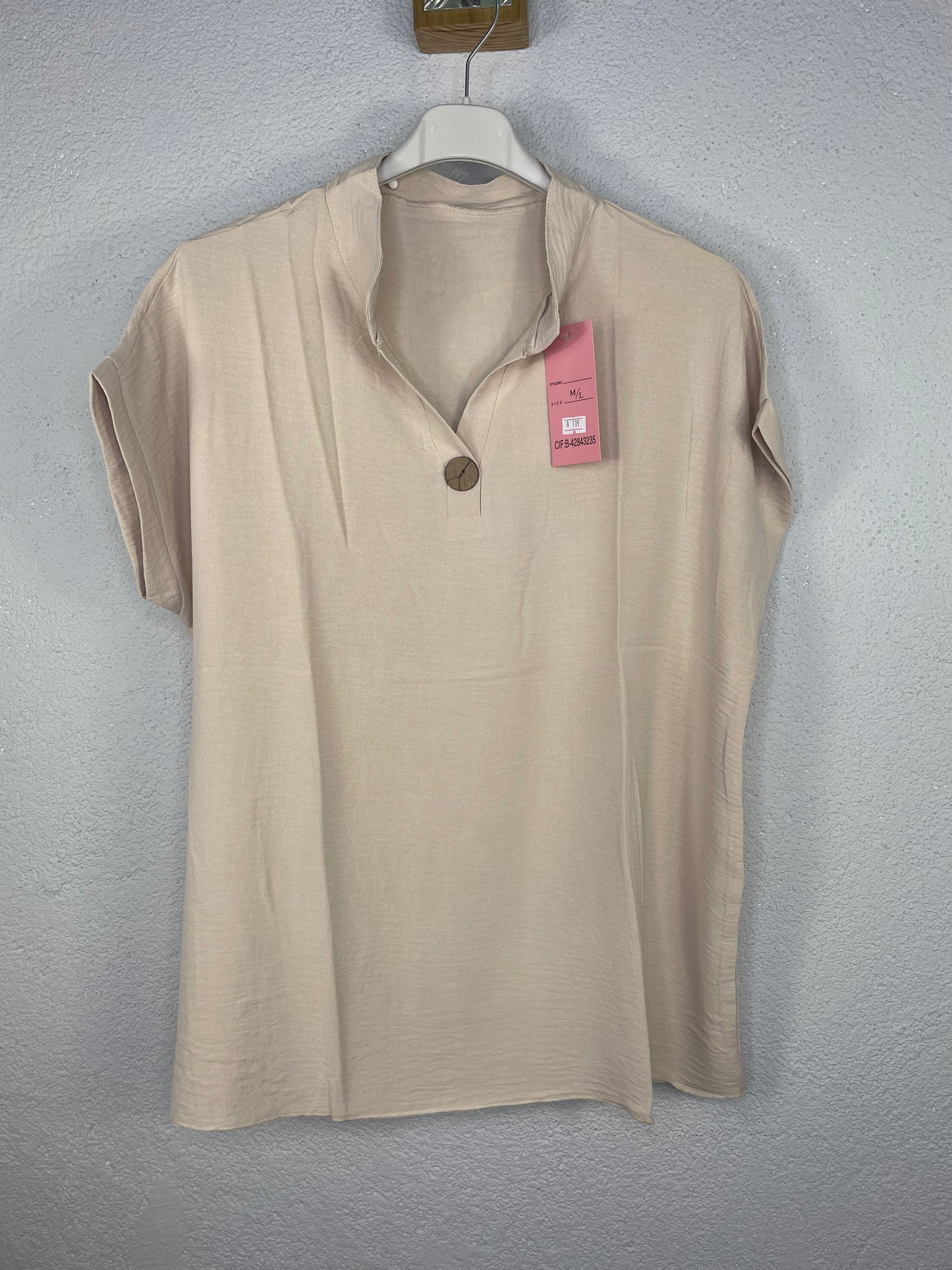 Blusa Julia Beige