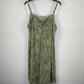 Vestido Gala Caqui