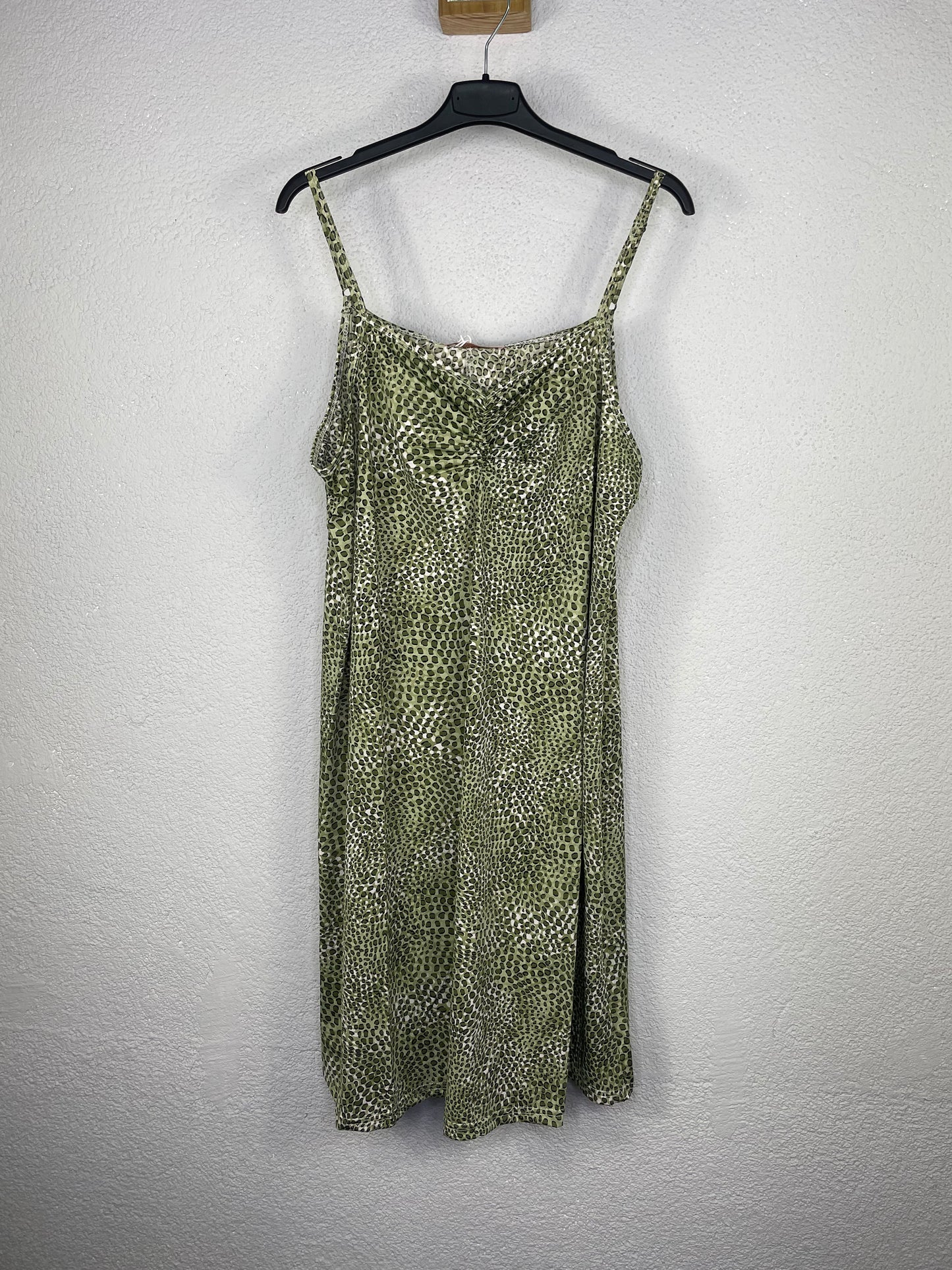 Vestido Gala Caqui