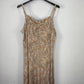 Vestido Gala Camel