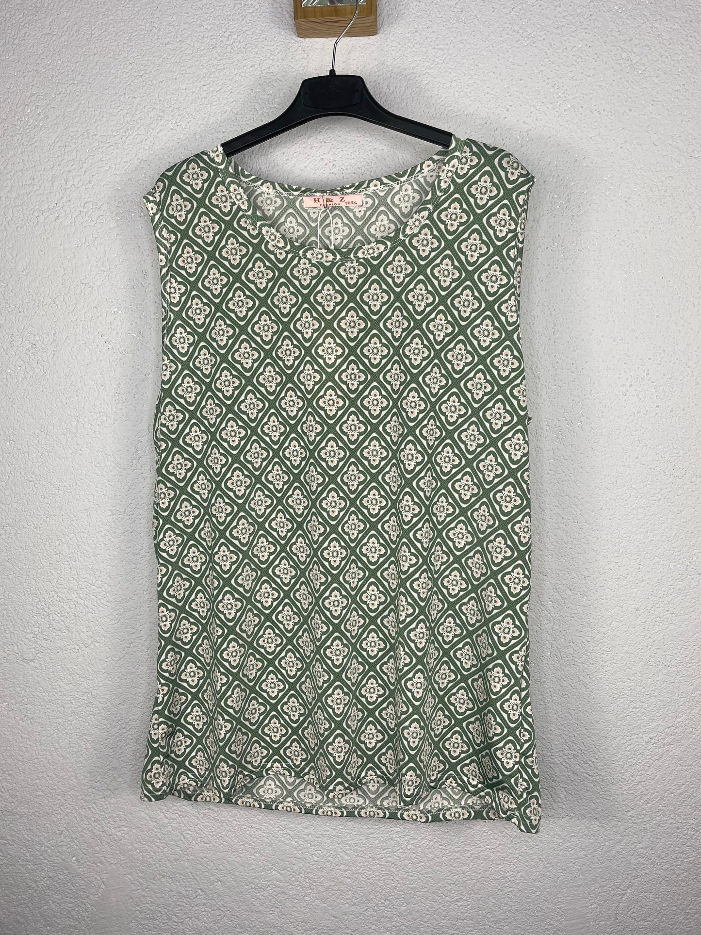 Camiseta Olivia verde agua