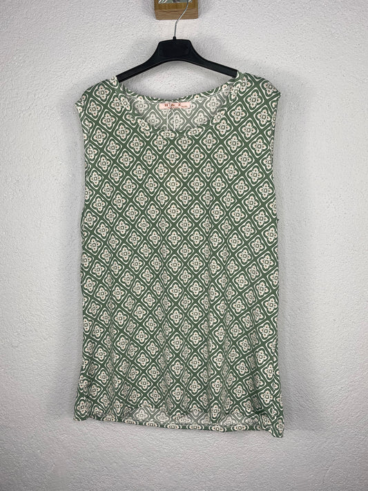 Camiseta Olivia verde agua