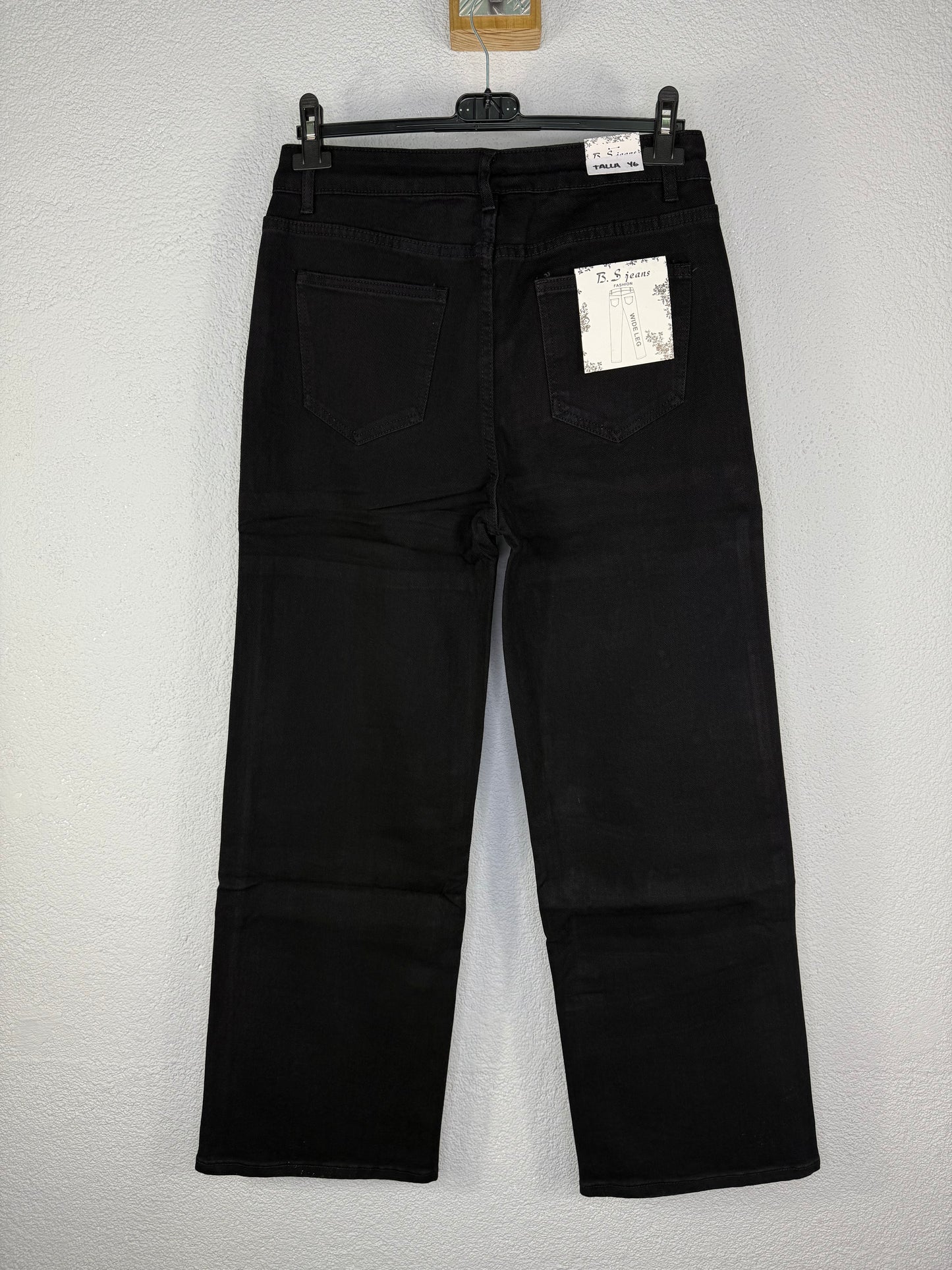 Tejano pata ancha Oregon Negro Brilli 46-54