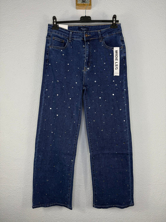 Tejano pata ancha Oregon Azul Brilli 46-54