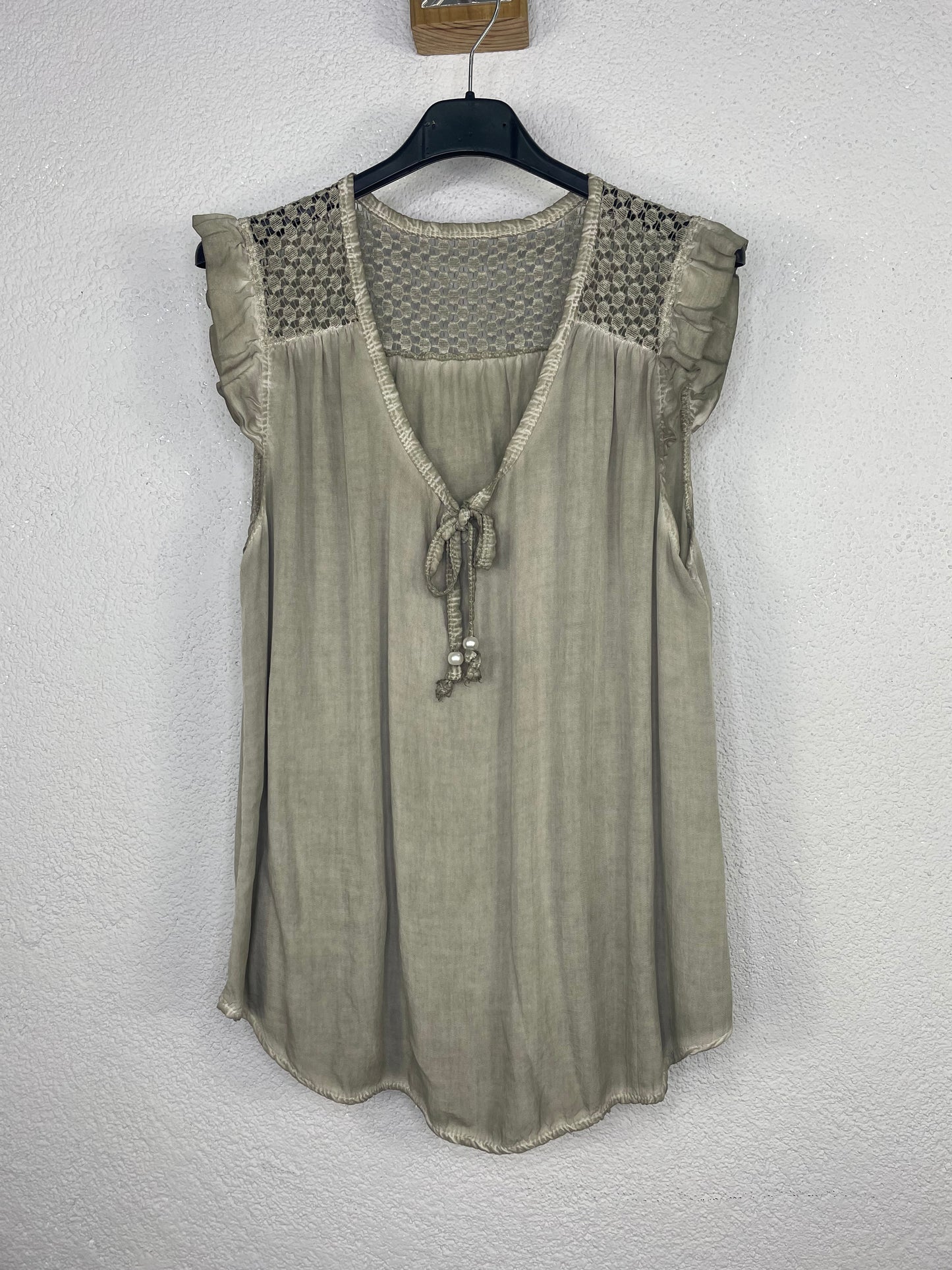 Blusa Medusa Caqui