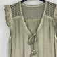 Blusa Medusa Caqui