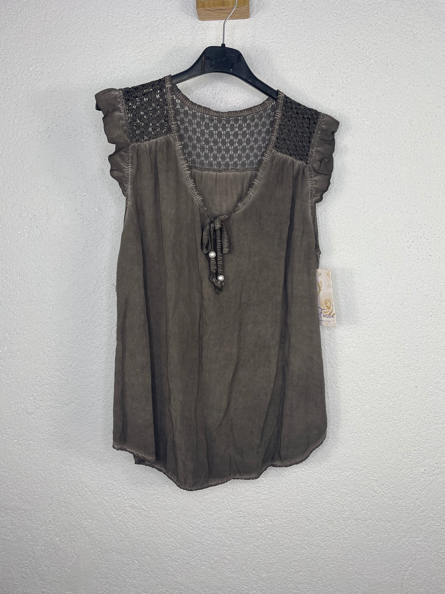 Blusa Medusa Gris oscuro
