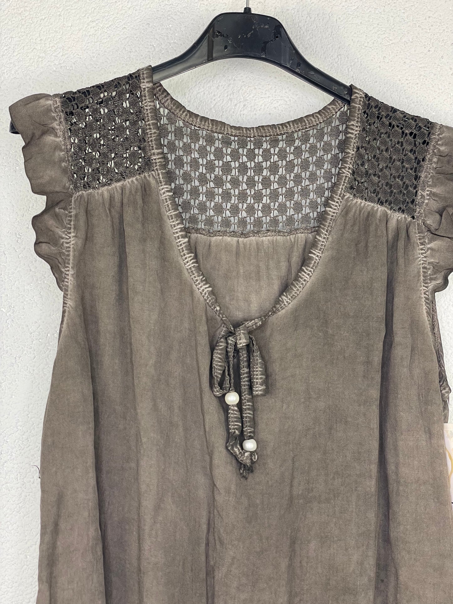 Blusa Medusa Gris oscuro