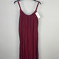 Vestido María Burdeos