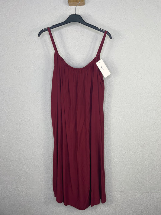 Vestido María Burdeos
