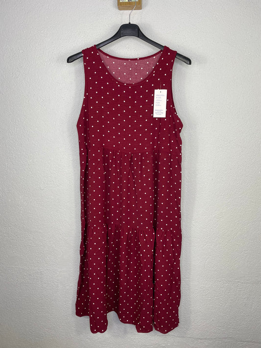 Vestido Andalucía Burdeos