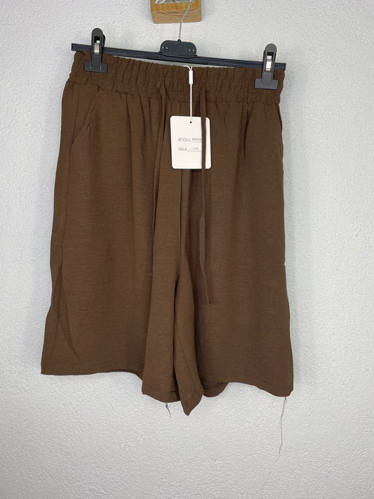 Pantalón corto Lanjaron Marrón chocolate