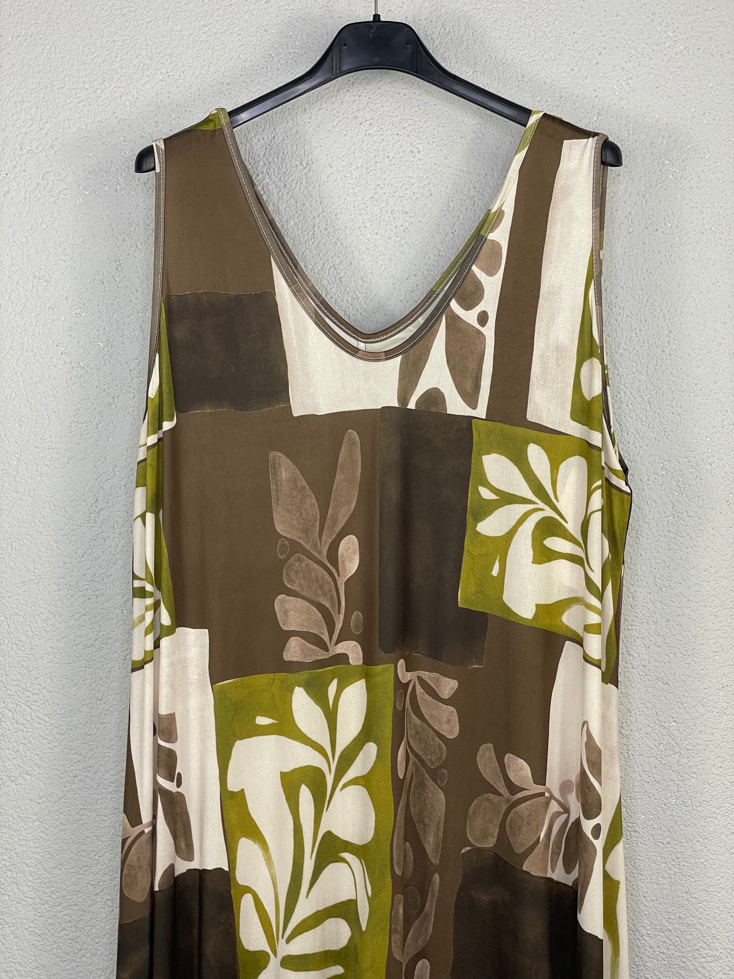 Vestido Judith Flores verdes