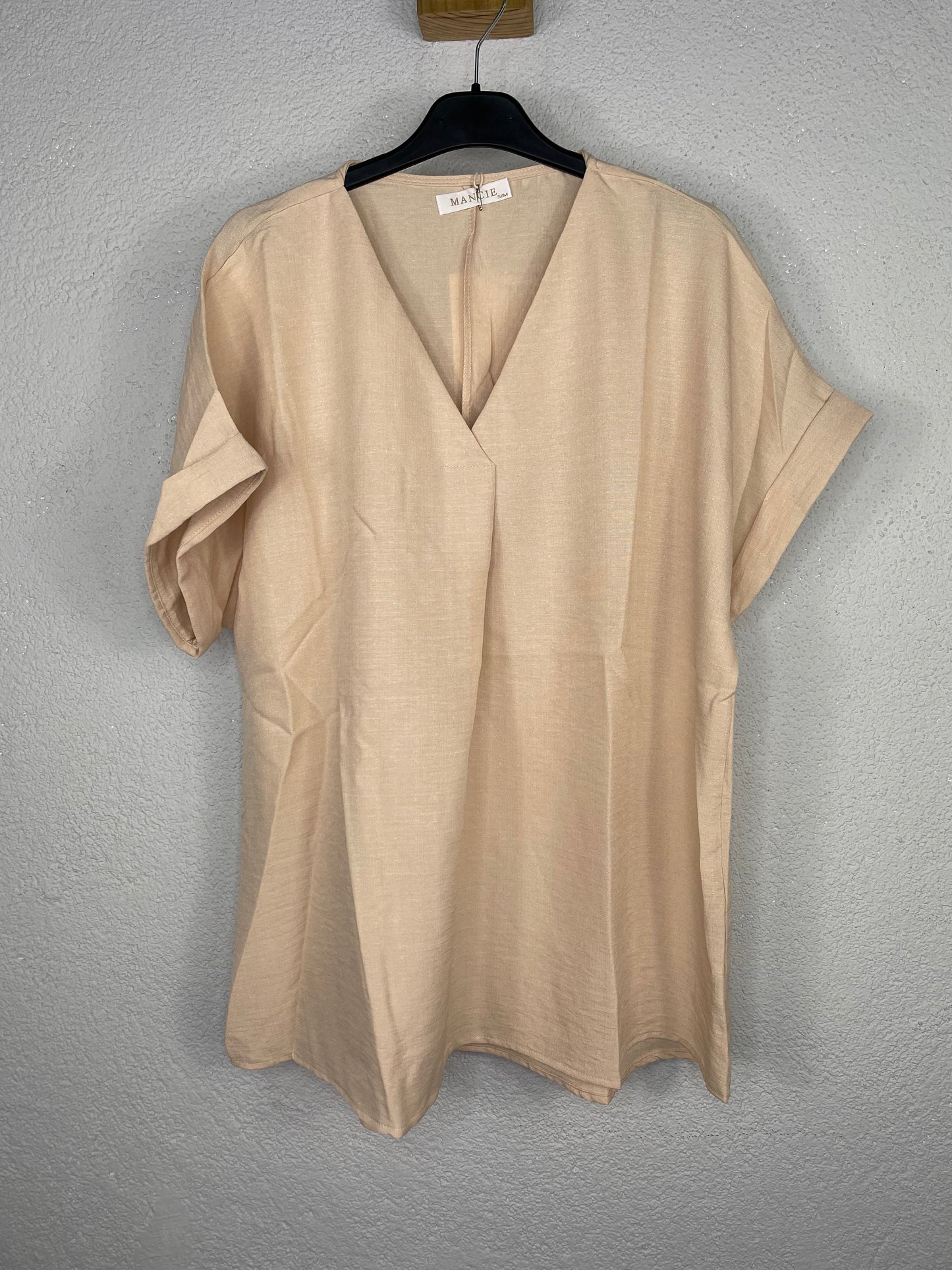 Blusa Calasparra beige