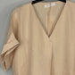 Blusa Calasparra beige