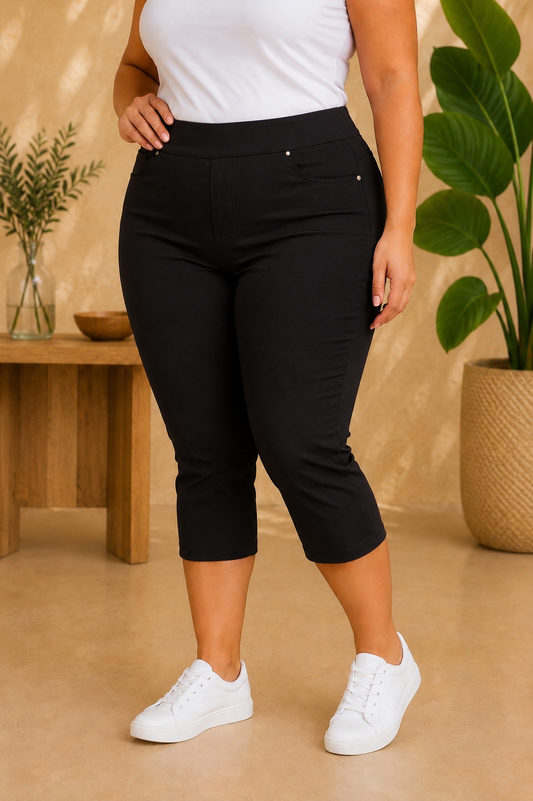 Pantalón Quebec Pirata Negro