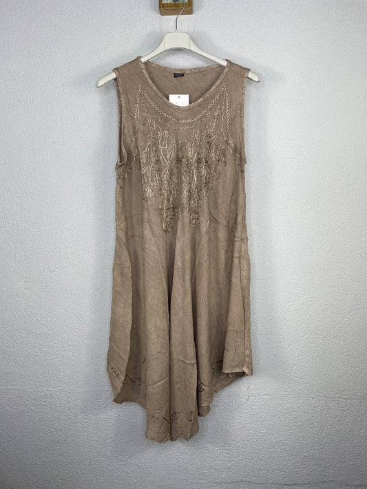 Vestido Yakarta Taupe