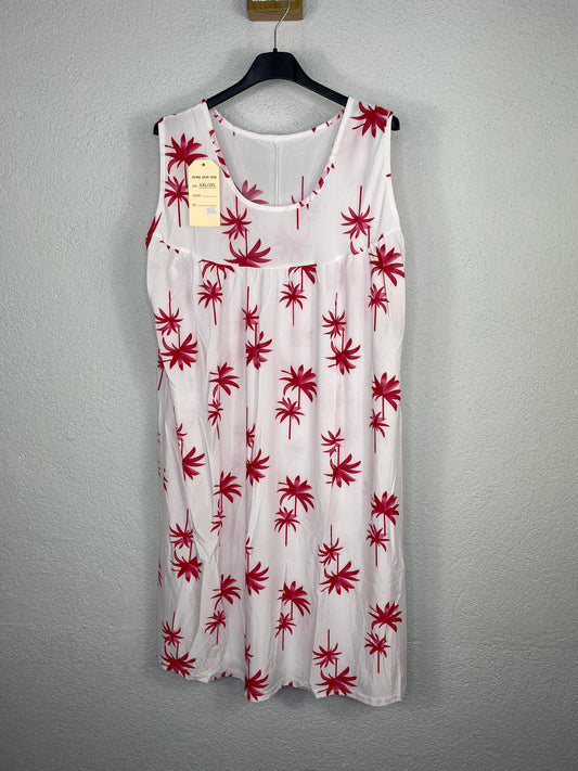Vestido Tropical Rojo