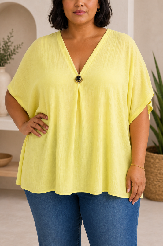 Blusa Morella Amarilla