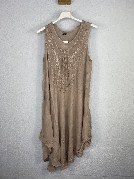 Vestido Sáhara Taupe