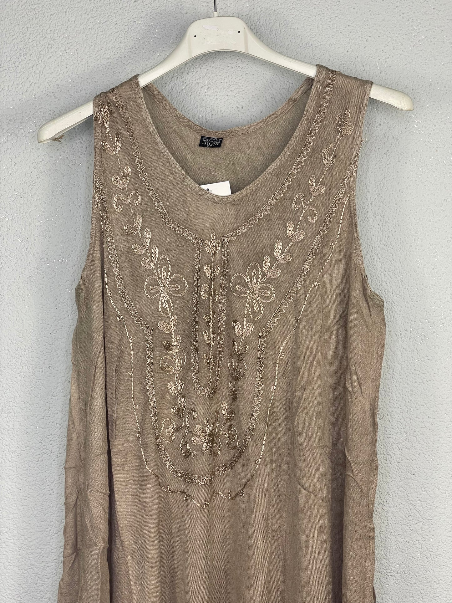 Vestido Sáhara Taupe