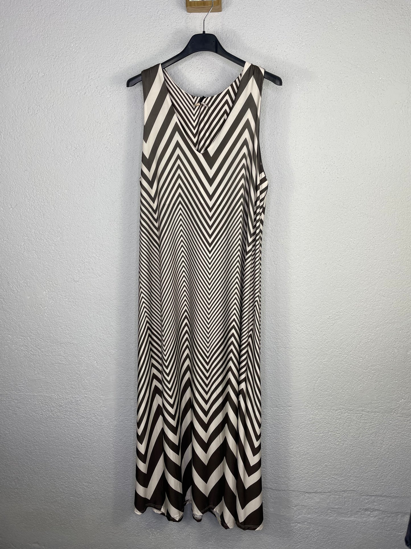 Vestido Oasis Rayas Chocolate