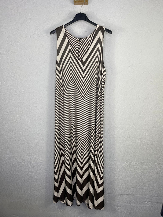 Vestido Oasis Rayas Chocolate