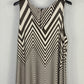 Vestido Oasis Rayas Chocolate