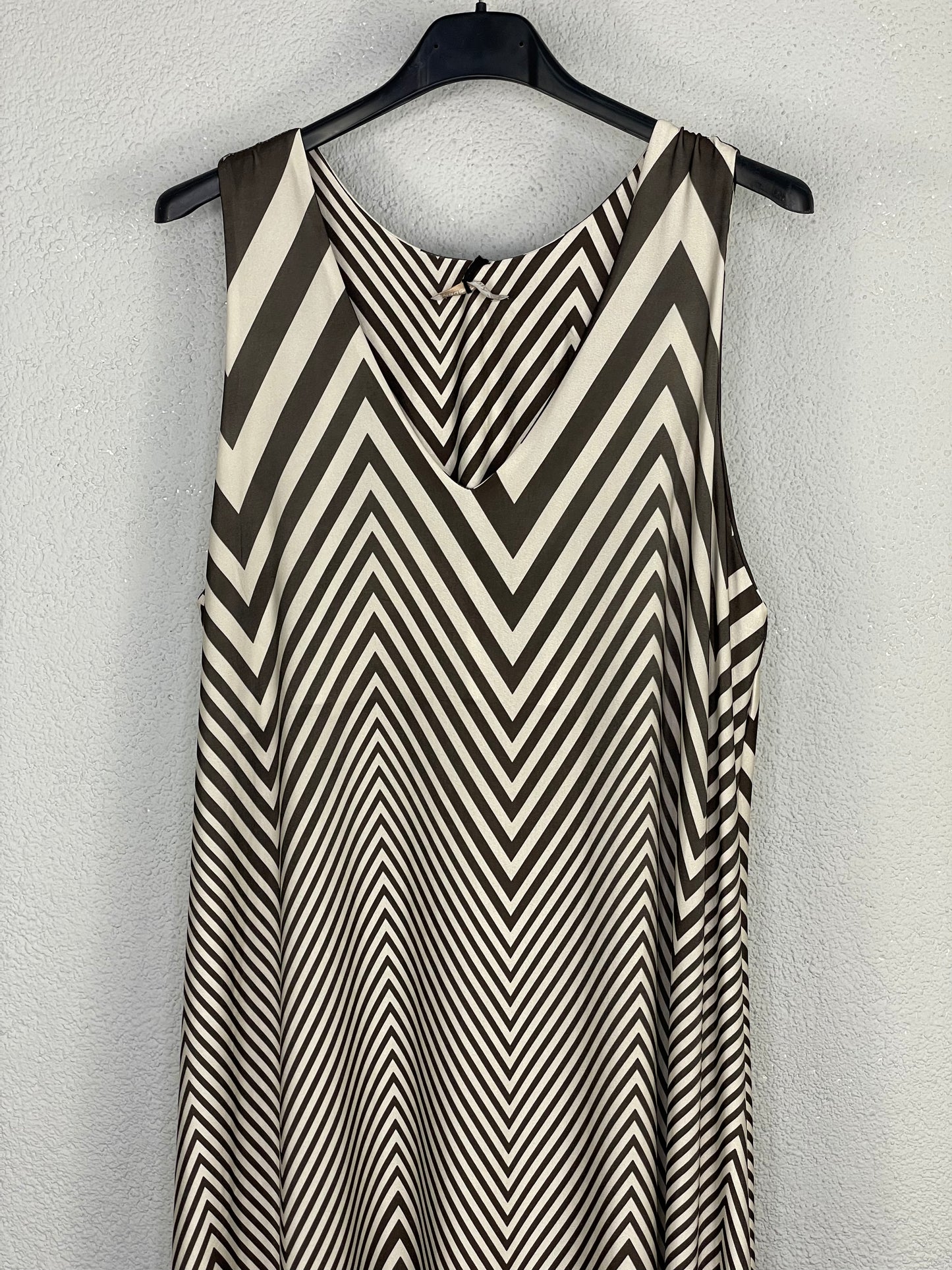 Vestido Oasis Rayas Chocolate