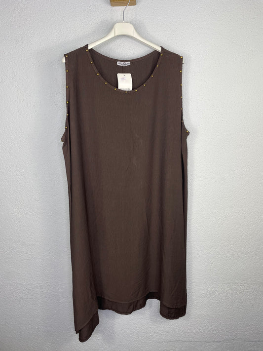 Vestido Malibu Marrón chocolate