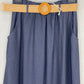 Falda Arena Azul Marino